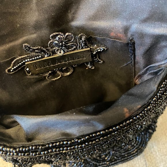 Todd Anthony New York Vintage Beaded Elegant Clutch Handbag Purse - Picture 10 of 10